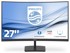 PHILIPS Monitor 271E1SCA/00, E Line, LED, 68,6 cm (27"), 1920 x 1080 piksela, Full HD LCD, crni